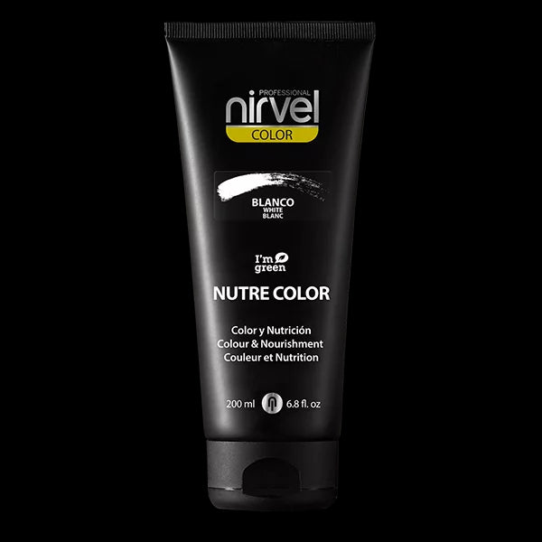 Mascarilla de Color Nutre Color 200 ml - Nirvel : Blanco - 1
