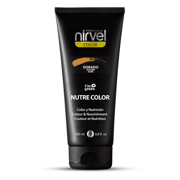 Mascarilla de Color Nutre Color 200 ml - Nirvel : Dorado - 1