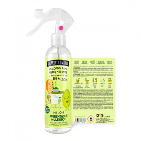 Ambientador Multiusos en Spray - Distintos Aromas - The Fruit Company : Melón - 1