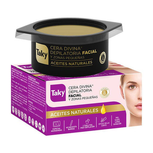 Cera Depilatoria Facial con Aceites Naturales - Taky - 1