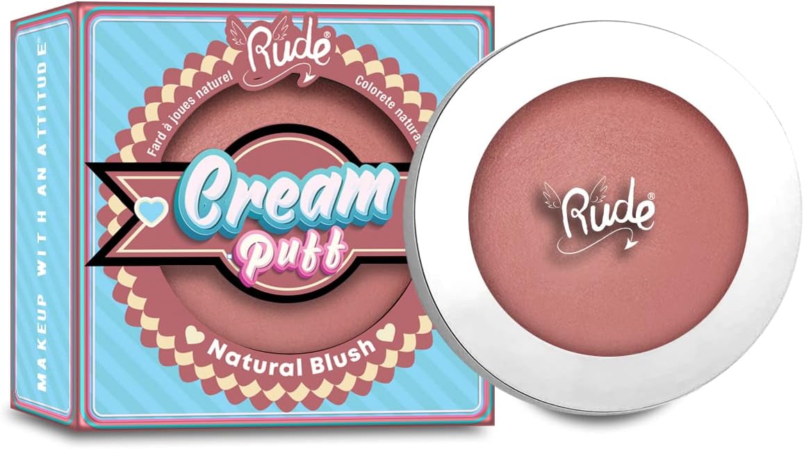 Cream Puff Natural Blush - Rude : Mochi - 1