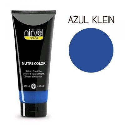 Mascarilla de Color Nutre Color 200 ml - Nirvel : Azul Klein - 1