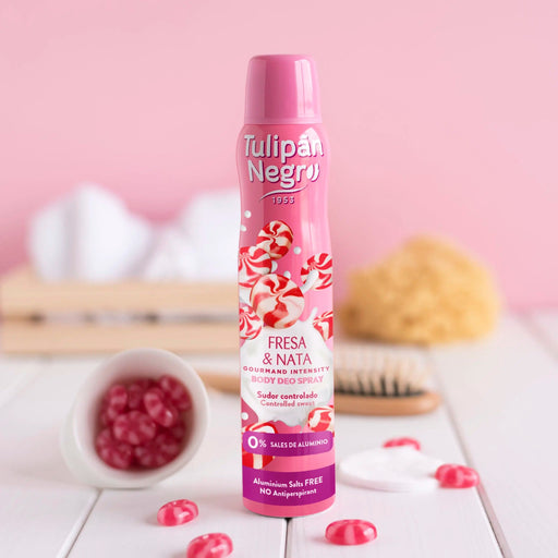 Desodorante en Spray Fresa y Nata 200ml - Tulipan Negro - 2