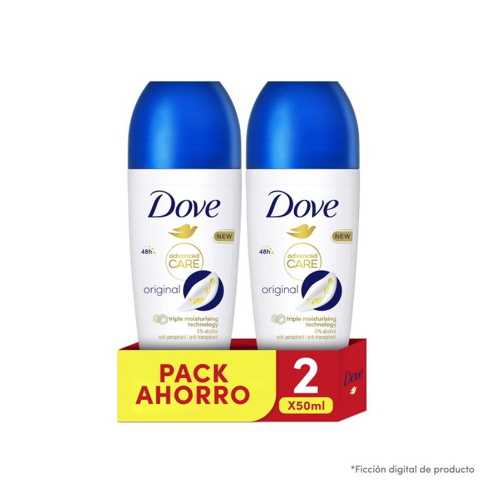 Original Women Desodorante Roll on - Dove - 1