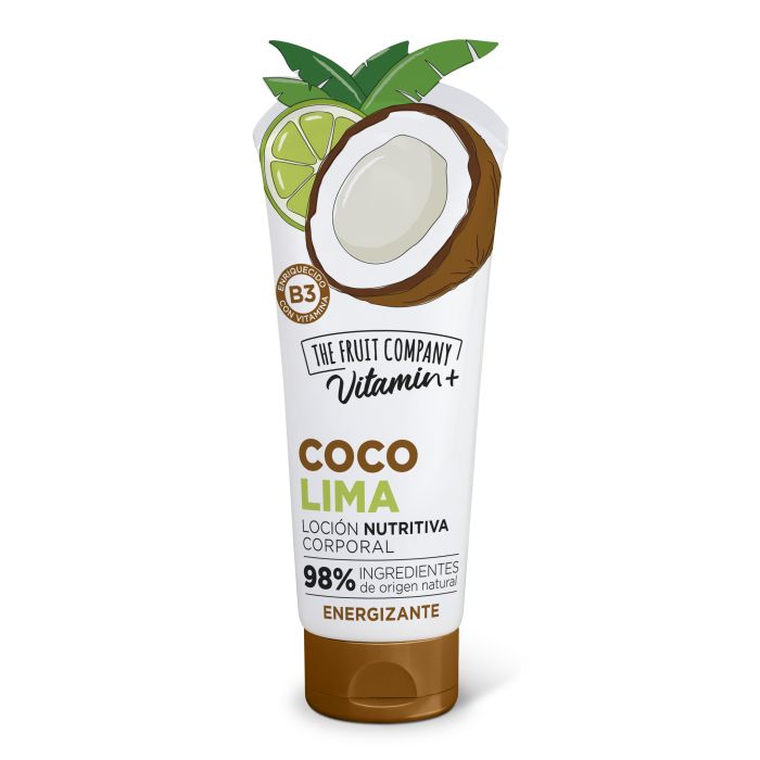 Loción Corporal Energizante de Coco-lima - The Fruit Company - 1