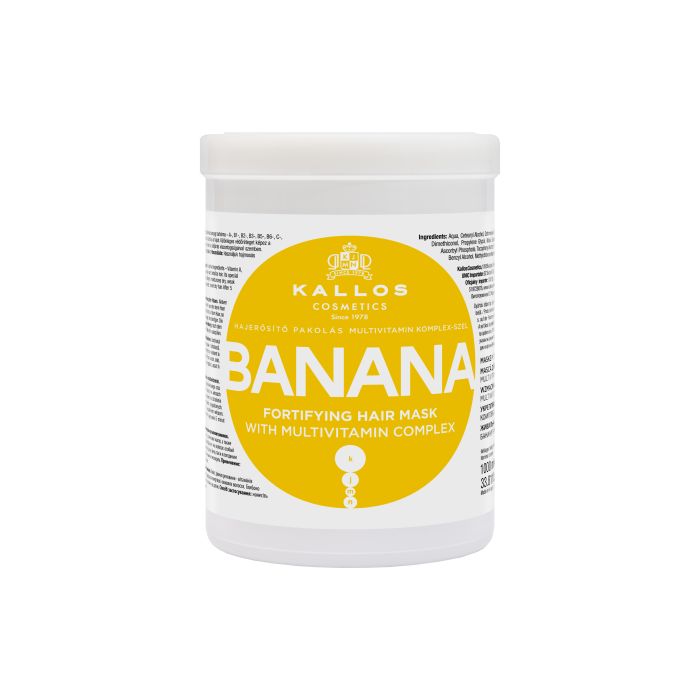 Mascarilla Capilar Extracto de Plátano - Kallos - 1