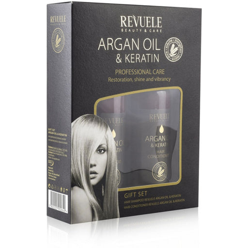 Gift Set Aceite de Argán + Keratina: Set 2 Productos - Revuele - 1