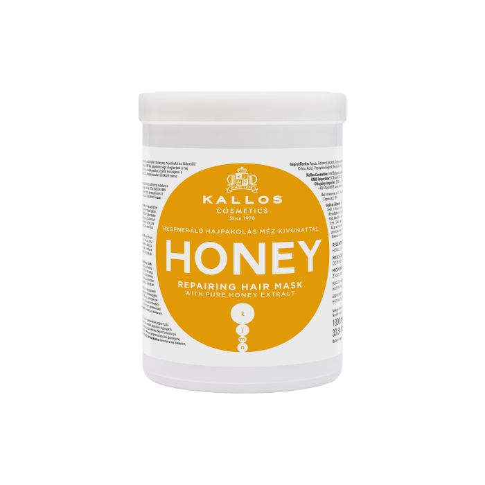 Honey Mascarilla Reparadora con Miel - Kallos - 1