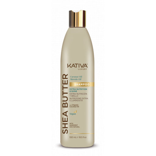 Champú con Manteca de Karité, Aceite de Coco y Marula - Kativa : 550 ML - 1