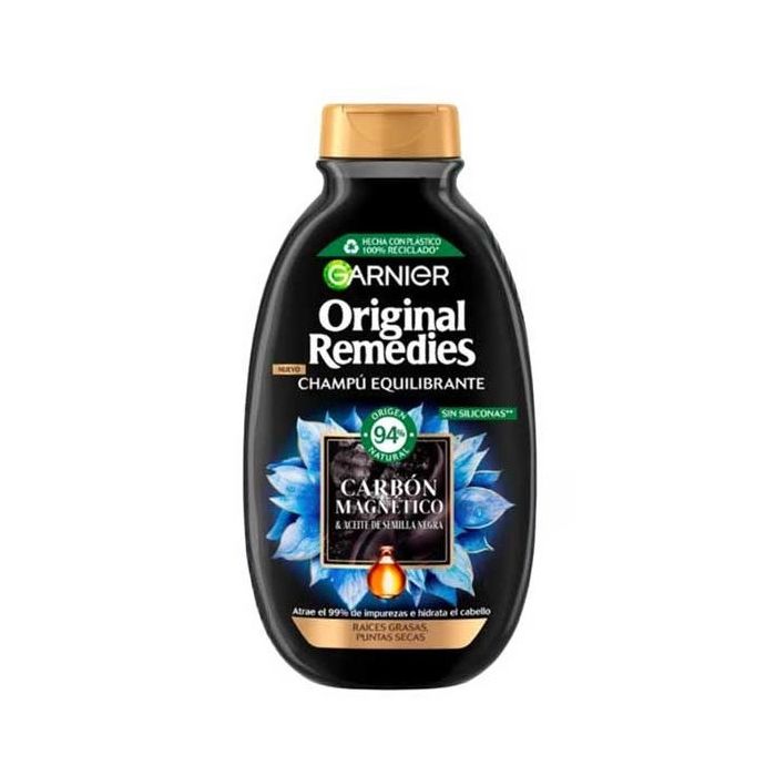 Champú Equilibrante Carbón Magnético - Garnier : 250 ml - 1