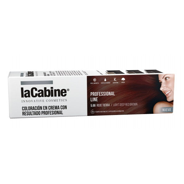 Professional Line Coloración en Crema - La Cabine : 5.66 Rojo tierra - 1
