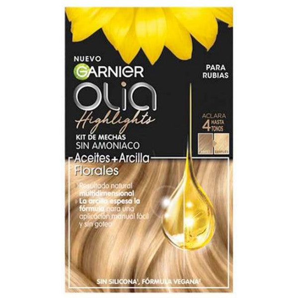 Olia Highlights Kit de Mechas sin Amoniaco - Garnier : RUBIO - 2