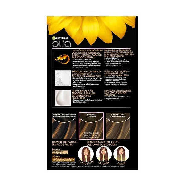 Olia Highlights Kit de Mechas sin Amoniaco - Garnier : Moreno - 2