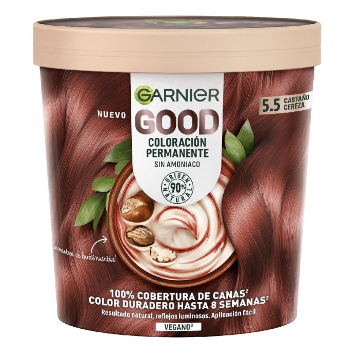 Good Coloración Permanente sin Amoniaco - Garnier : 5.5 - 1