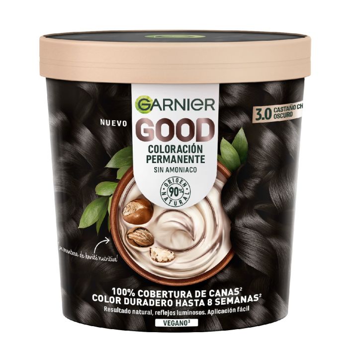 Good Coloración Permanente sin Amoniaco - Garnier : 3 - 1