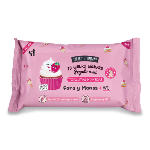 Toallitas Húmedas para Cara y Manos Desechables - The Fruit Company - 1