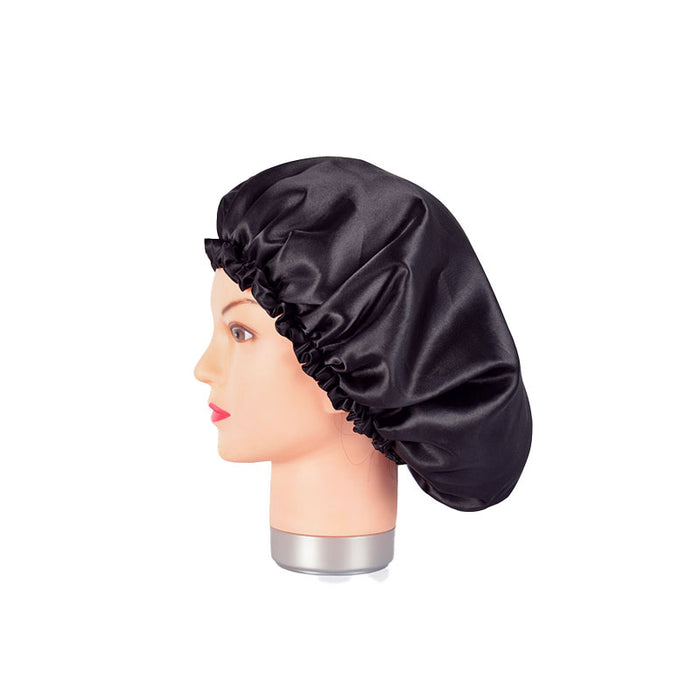Gorro de Satén Negro Anti Frizz - Bifull - 1