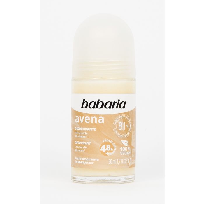 Desodorante Roll on - Avena - Babaria - 1