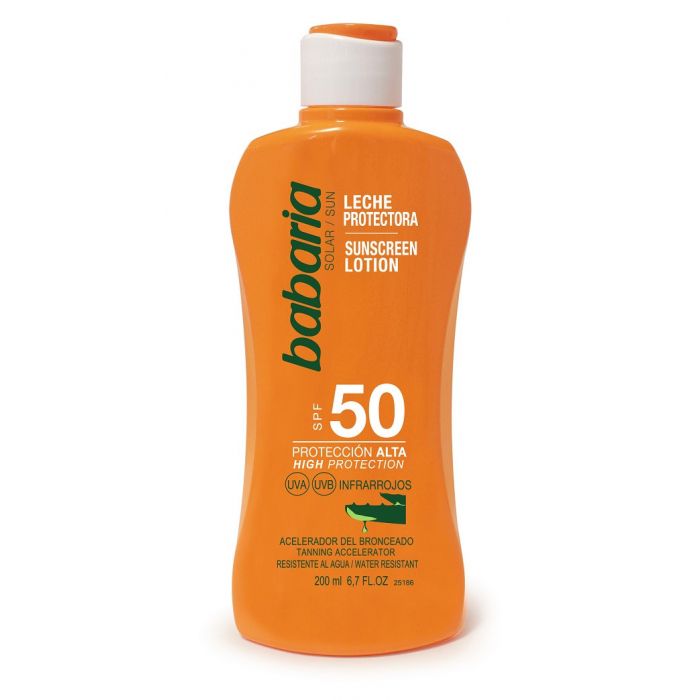 Leche Protector Solar Spf50 Aloe Vera - Babaria - 1