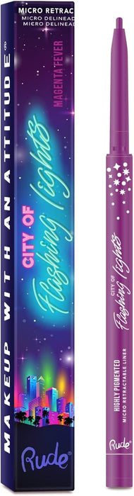 Delineador City of Flashing Lights - Rude : Magenta Fever - 1