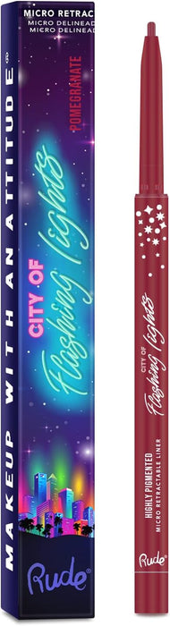 Delineador City of Flashing Lights - Rude : Pomegranate - 1