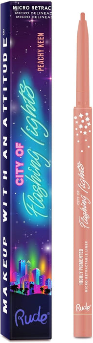 Delineador City of Flashing Lights - Rude : Peachy Keen - 1