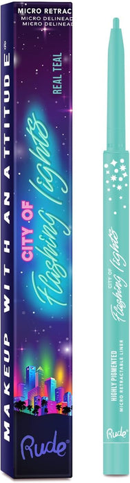 Delineador City of Flashing Lights - Rude : Real Teal - 1