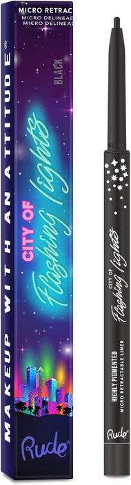Delineador City of Flashing Lights - Rude : Black - 1