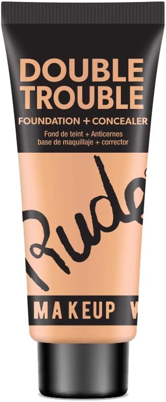 Double Trouble Foundation + Concealer 30ml - Rude : Vanilla 07 - 1