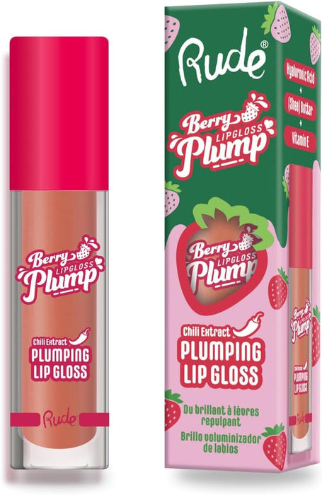 Lip Gloss Berry Plump Plumping - Rude : Bare - 1
