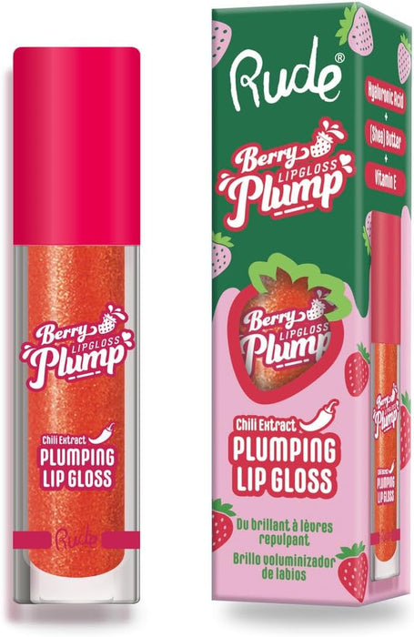 Lip Gloss Berry Plump Plumping - Rude : Cherry Bomb - 1