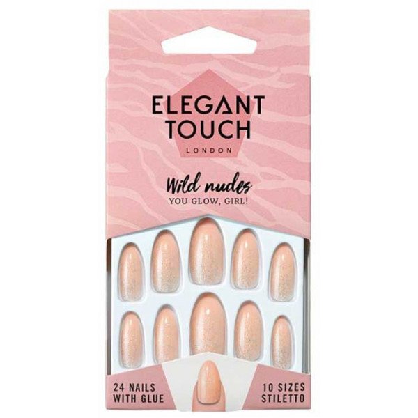 Uñas Postizas Wild Nudes - Elegant Touch : You Glow, Gir! - 1