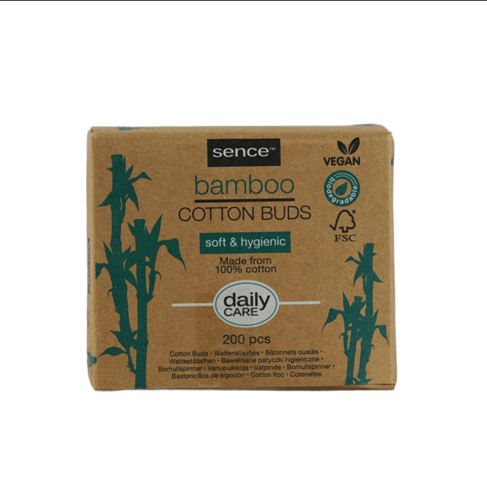 Bastoncillos para Oídos con Caña de Azúcar - Sence Beauty - 1