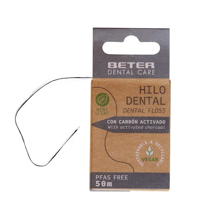 Hilo Dental con Carbón Activado Dental Care - Beter - 1