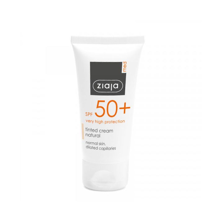 Crema Facial Protectora con Color Natural Spf50+ - Ziaja - 1