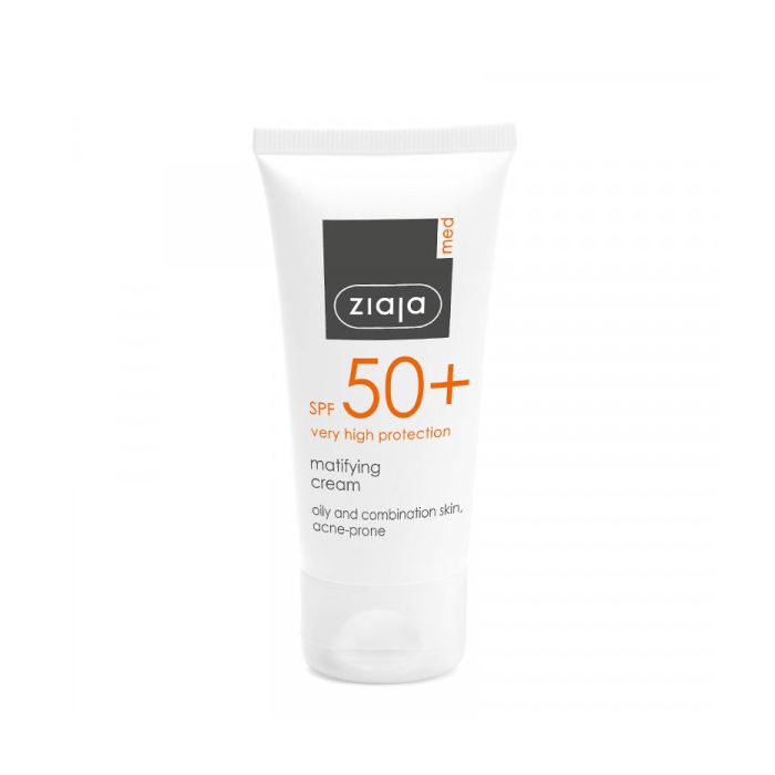 Crema Facial Protectora Matificante Spf50+ - Ziaja - 1