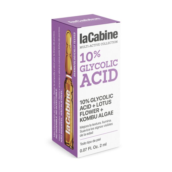 Ampolla Facial ácido Glicólico: 2 ml - La Cabine - 1