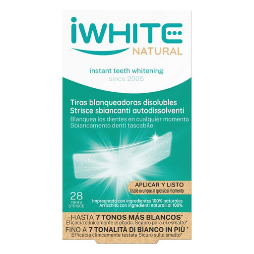 Tiras Blanqueadoras Dentales Natural - Iwhite - 1