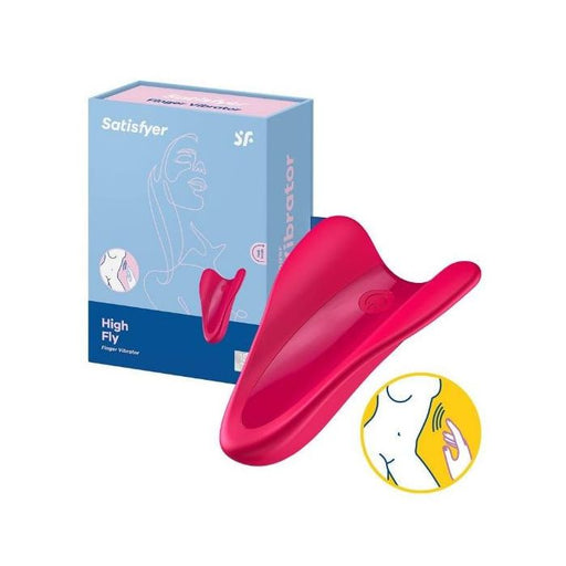 Vibrador High Fly - Satisfyer : Rojo - 1