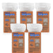 Pack de 5 EsponJabón: Esponja + Jabón 2 en 1  - 120gr - T.taio : 5x Café - 1