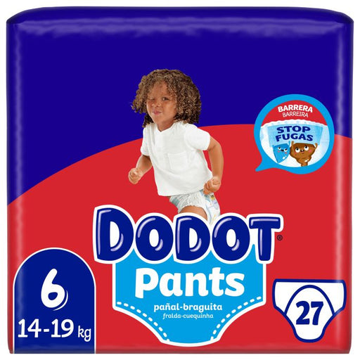 Pañales Pants Talla 6 (+15 Kg) - 27 Uds - Dodot - 1