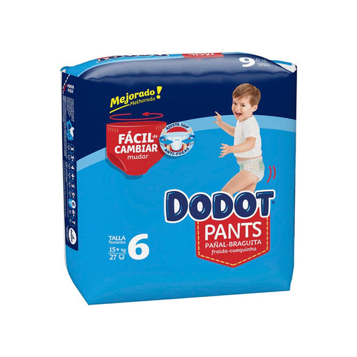 Pañales Pants Talla 6 (+15 Kg) - 27 Uds - Dodot - 1
