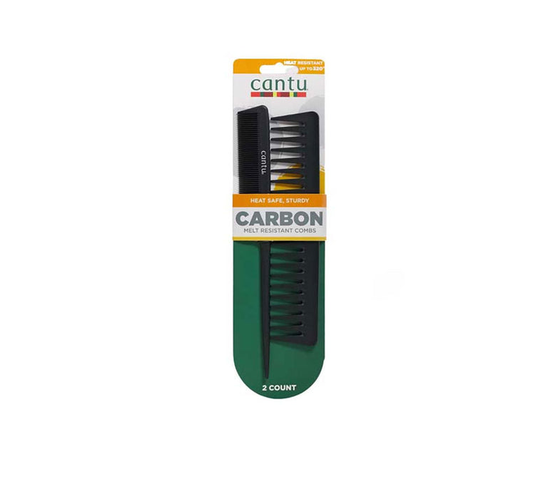 Set de 2 Peines Carbon Melt Ressistant - Cantu - 1