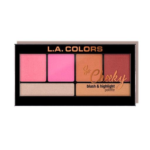 Paleta de Coloretes & Iluminadores so Cheeky - L.A. Colors - 1
