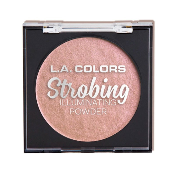 Iluminador en Polvo Strobing - L.A. Colors : Flashing Pink - 1