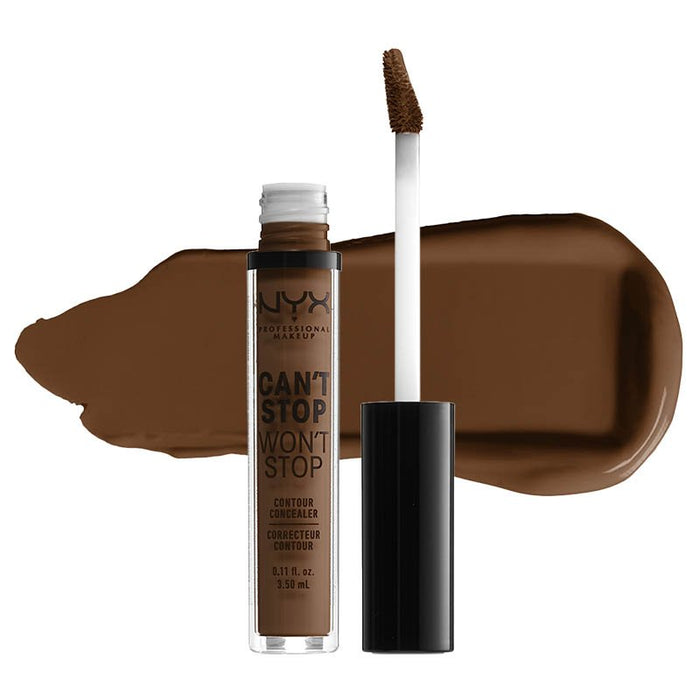 Corrector Líquido Can't Stop Won't Stop - Nyx : CAN'T STP WON'T STP CN CNCLR-MOCHA - 1