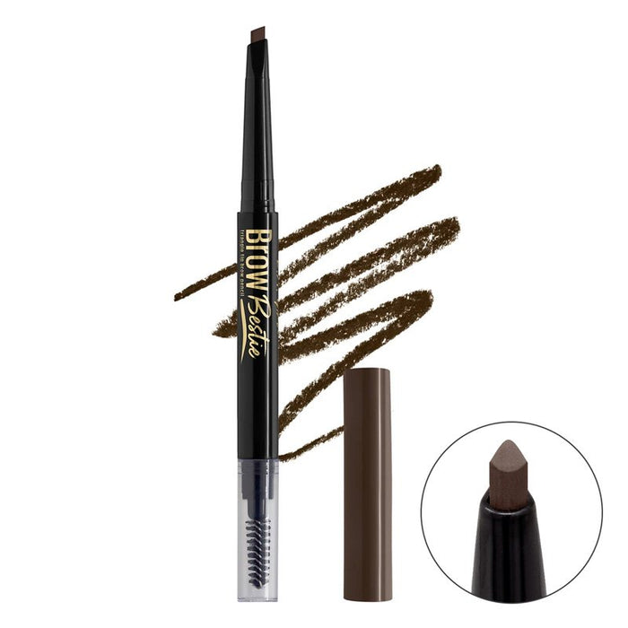 Lápiz de Cejas - Brow Bestie - L.A. Girl : Deep Brown - 1