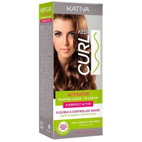Crema Activadora para Ondas Keep Curl - 200 ml - Kativa - 1