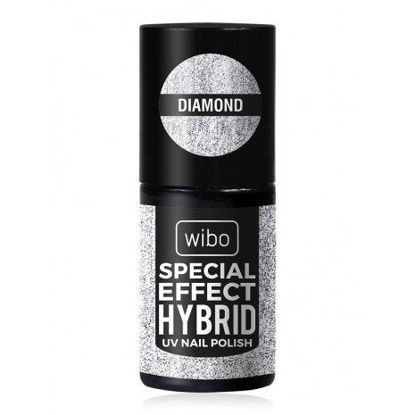 Esmalte de Uñas Uv - Nail Polish Special Effect Hybrid - Wibo : Special Effect - 1 Diamond - 1