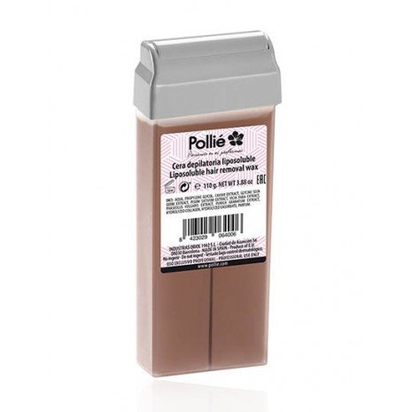 Roll on Recambio Cera Tibia - Chocolate - Pollié - 1